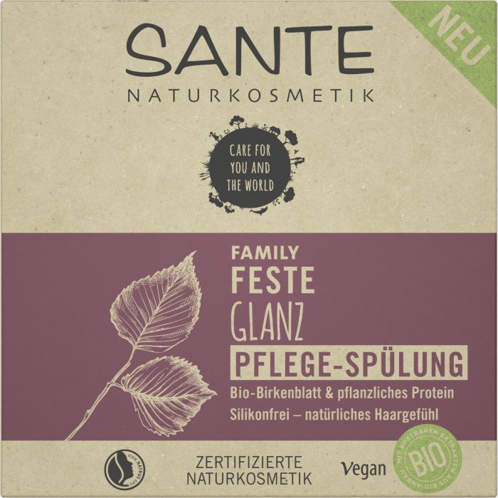 SANTE Feste Glanz Pflege-Spülung NaturWarenKaufhaus I Bio-Birkenblatt